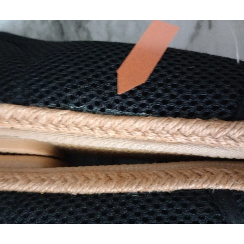 Wanted black espadrille